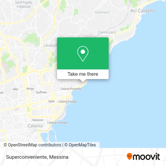 Superconveniente map