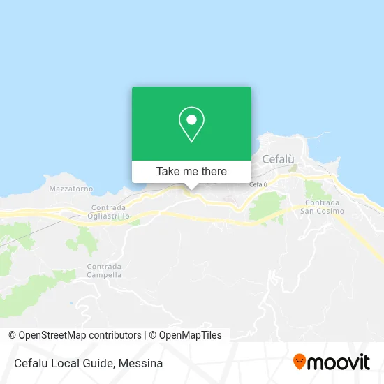 Cefalu Local Guide map