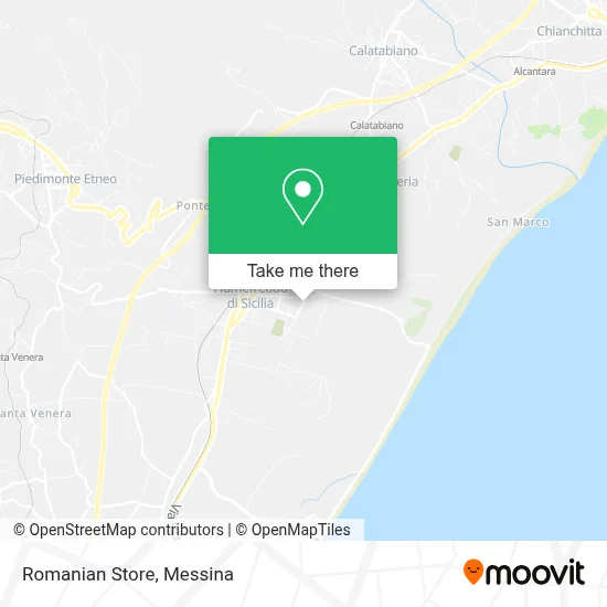 Romanian Store map