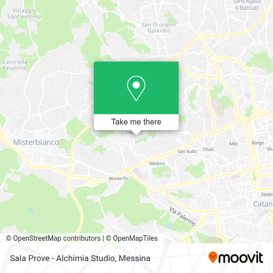 Sala Prove - Alchimia Studio map