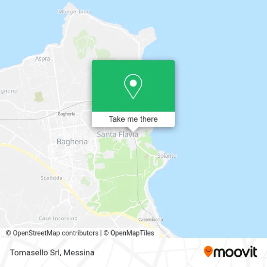 Tomasello Srl map
