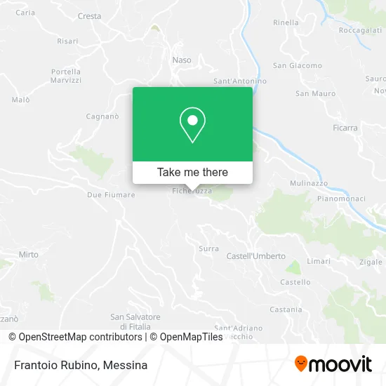 Frantoio Rubino map