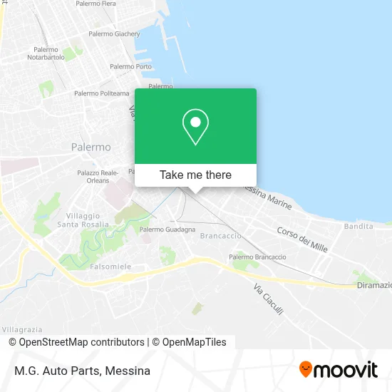 M.G. Auto Parts map