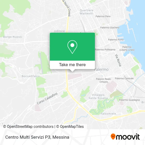 Centro Multi Servizi P3 map