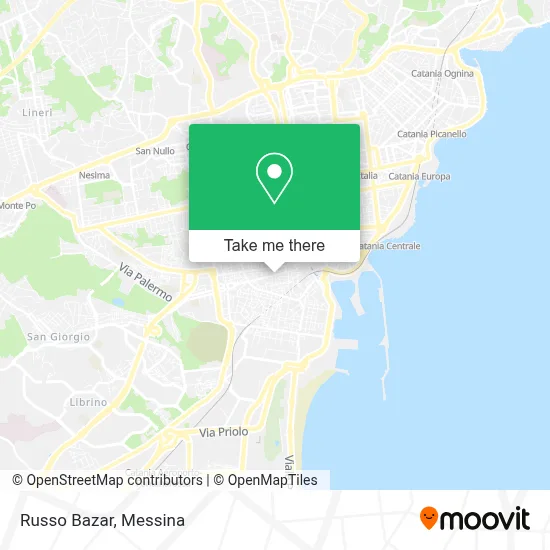 Russo Bazar map