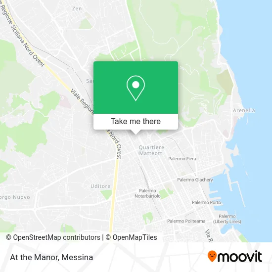 At the Manor map