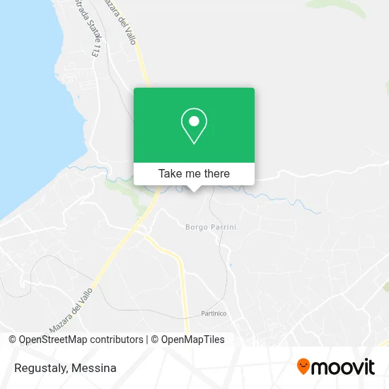Regustaly map