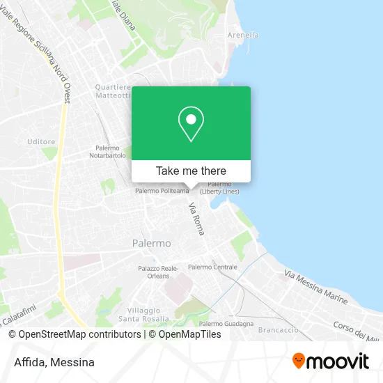 Affida map
