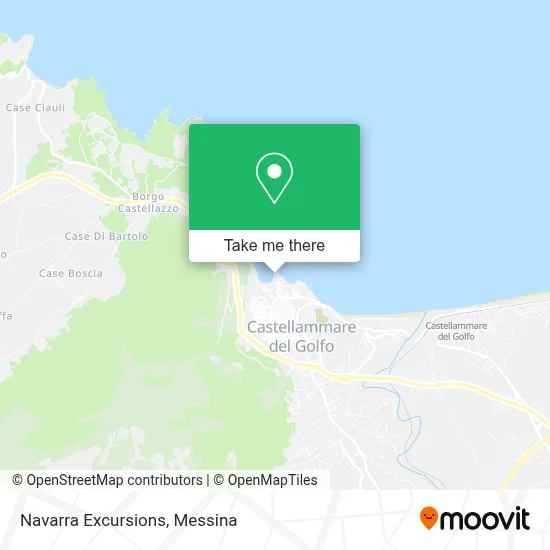 Navarra Excursions map