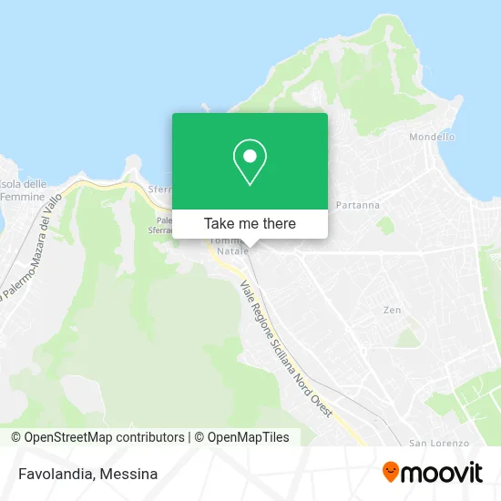 Favolandia map