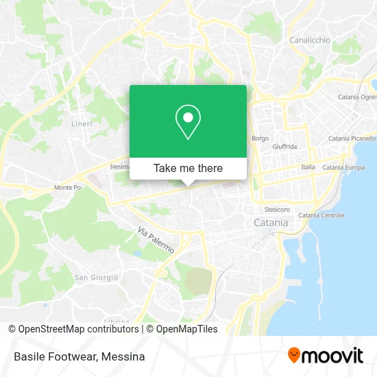 Basile Footwear map