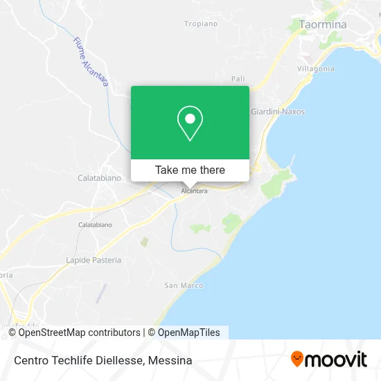Centro Techlife Diellesse map