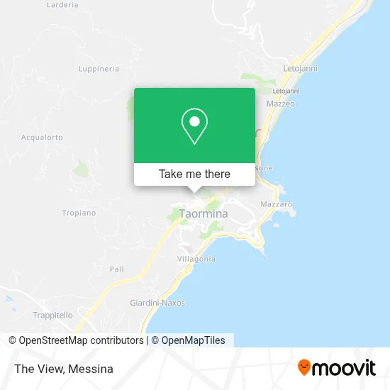 The View map