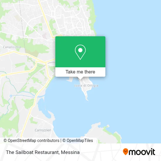 The Sailboat Restaurant map
