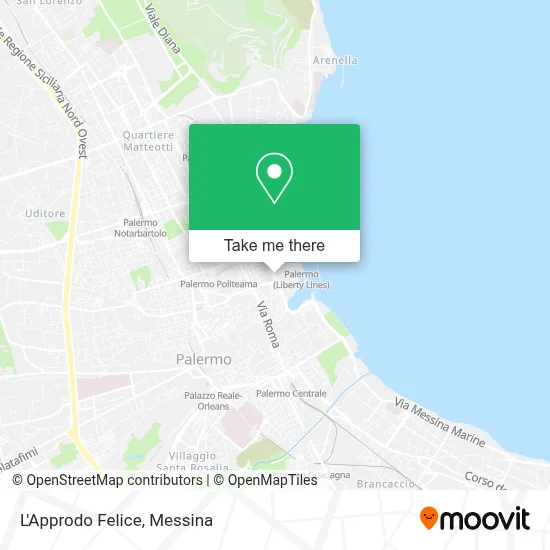 L'Approdo Felice map
