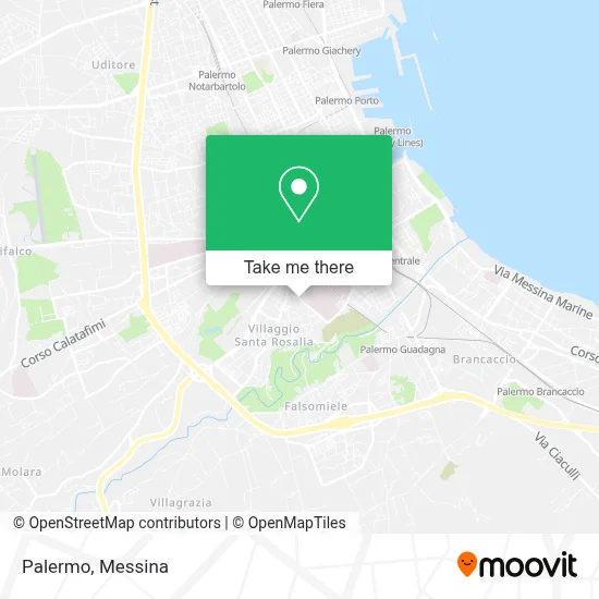 Palermo map
