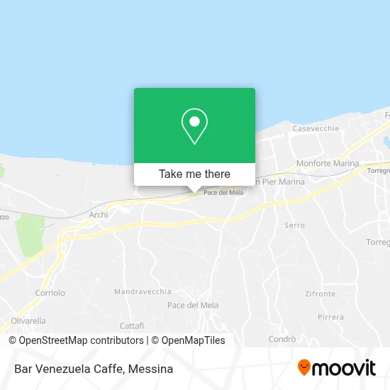 Bar Venezuela Caffe map