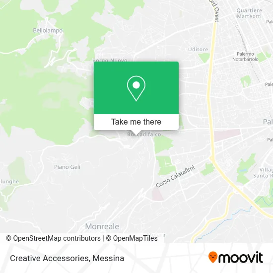 Creative Accessories map