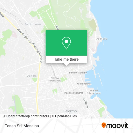 Tesea Srl map