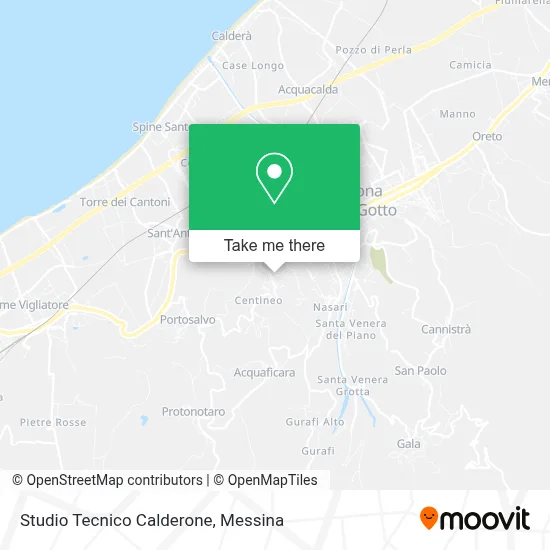 Studio Tecnico Calderone map