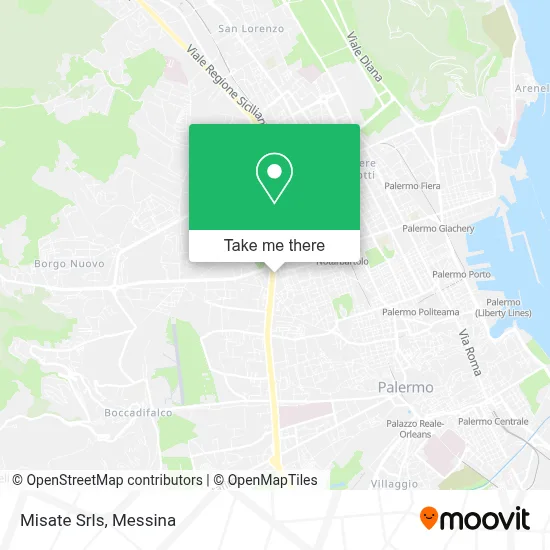 Misate Srls map