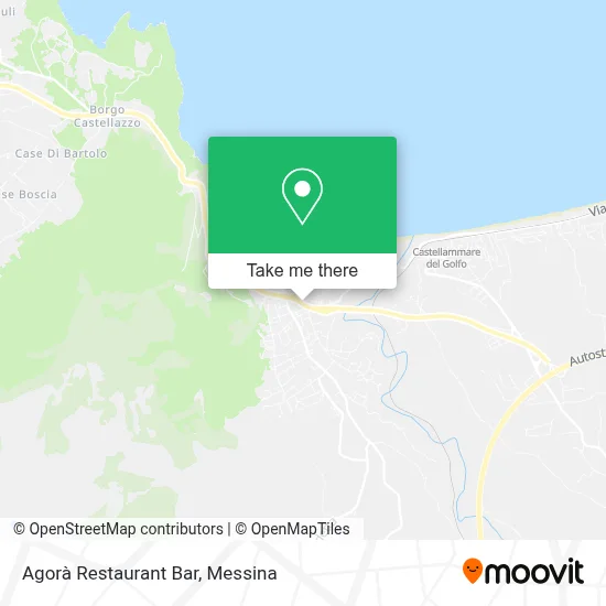 Agorà Restaurant Bar map