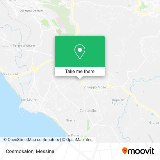 Cosmosalon map