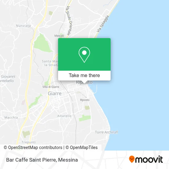 Bar Caffe Saint Pierre map