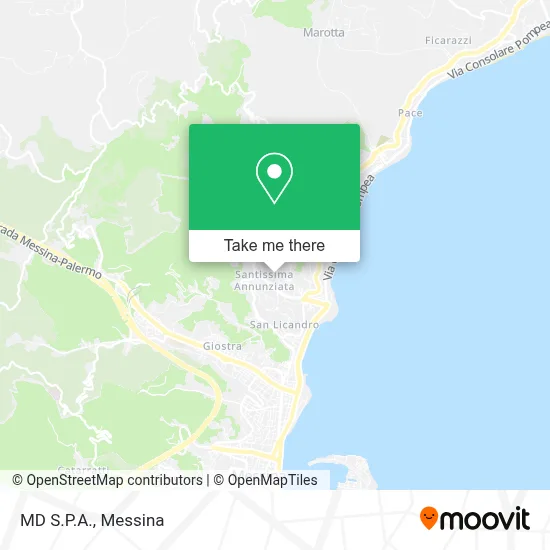 MD S.P.A. map