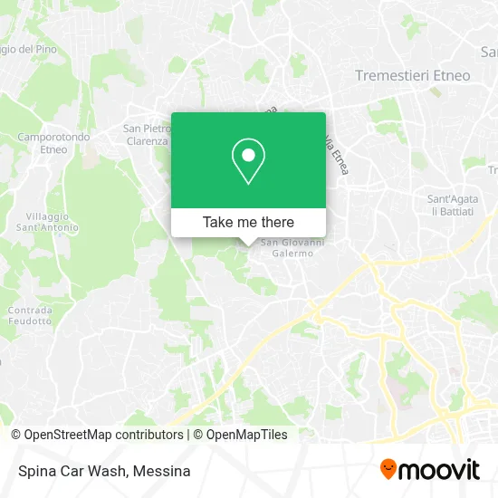 Spina Car Wash map