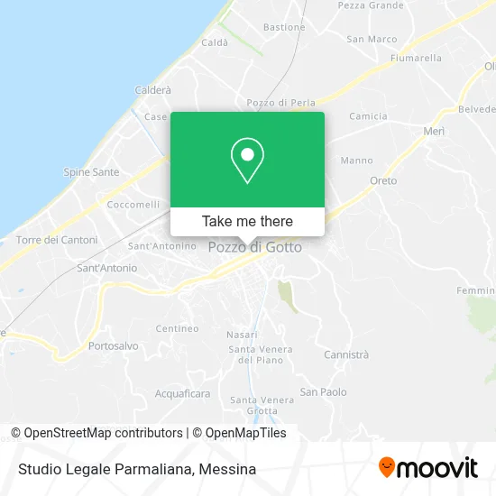 Studio Legale Parmaliana map