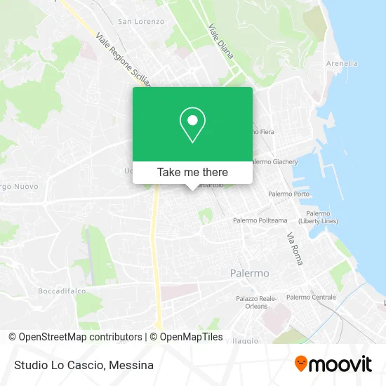 Studio Lo Cascio map