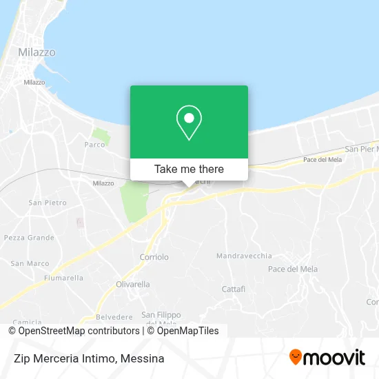Zip Merceria Intimo map