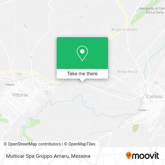 Multicar Spa Gruppo Amaru map