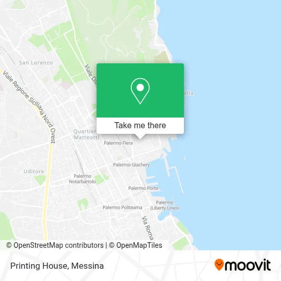 Printing House map