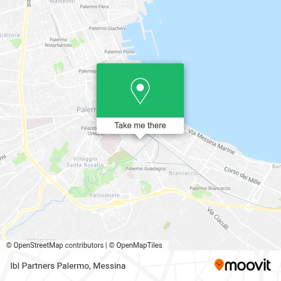 Ibl Partners Palermo map