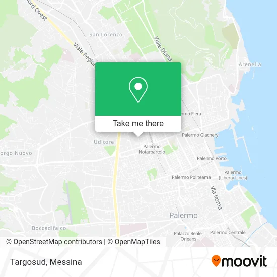 Targosud map