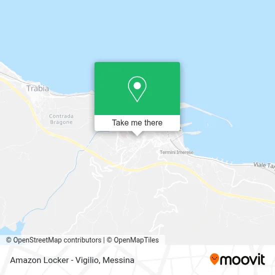Amazon Locker - Vigilio map
