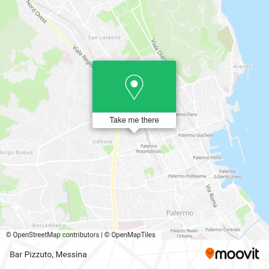 Bar Pizzuto map