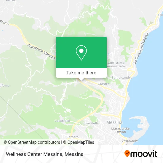 Wellness Center Messina map