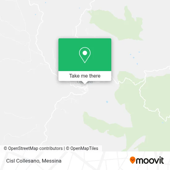 Cisl Collesano map