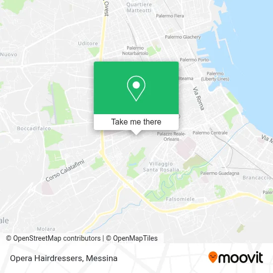 Opera Hairdressers map
