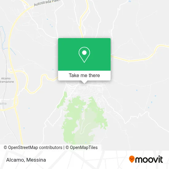 Alcamo map