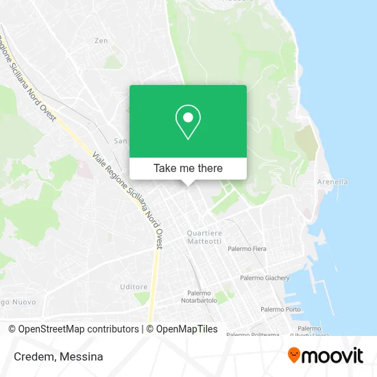Credem map