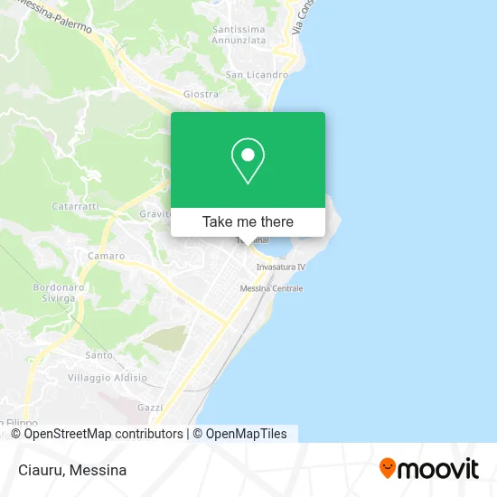 Ciauru map