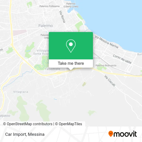 Car Import map