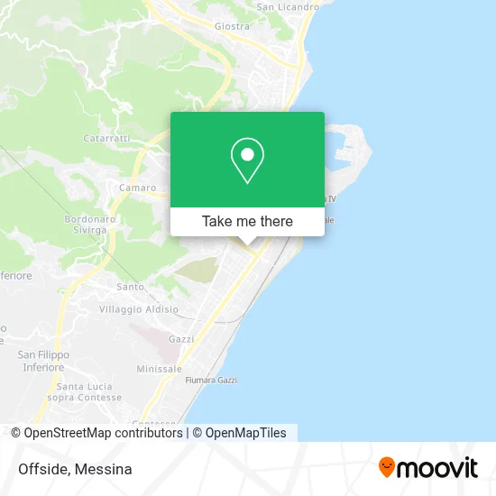 Offside map