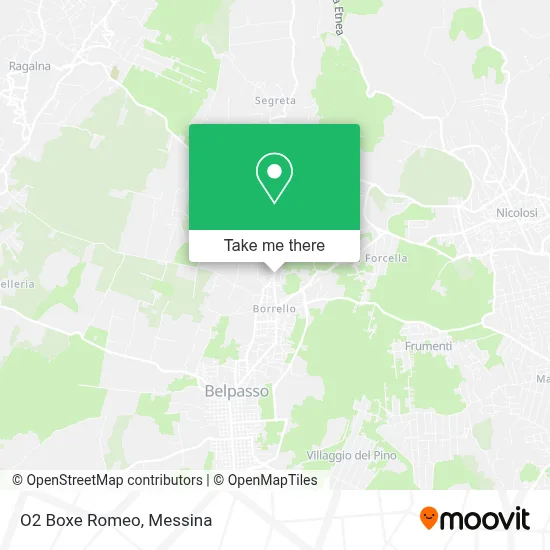 O2 Boxe Romeo map