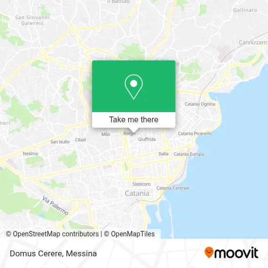 Domus Cerere map