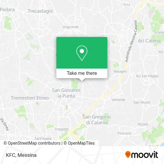KFC map
